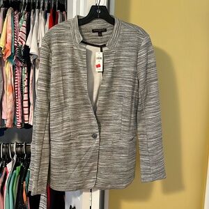Banana Republic Grey Heather blazer NWT Medium